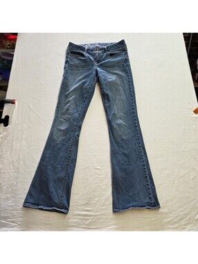 Vintage Gap 1969 Perfect Boot Jeans 30x10  Extra Long Bootcut 2010 Double Button